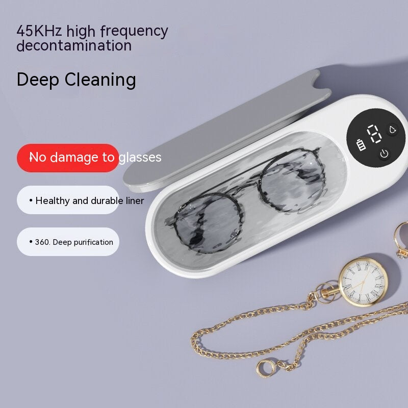 Lavatrice per occhiali Piccolo dispositivo di pulizia automatica portatile